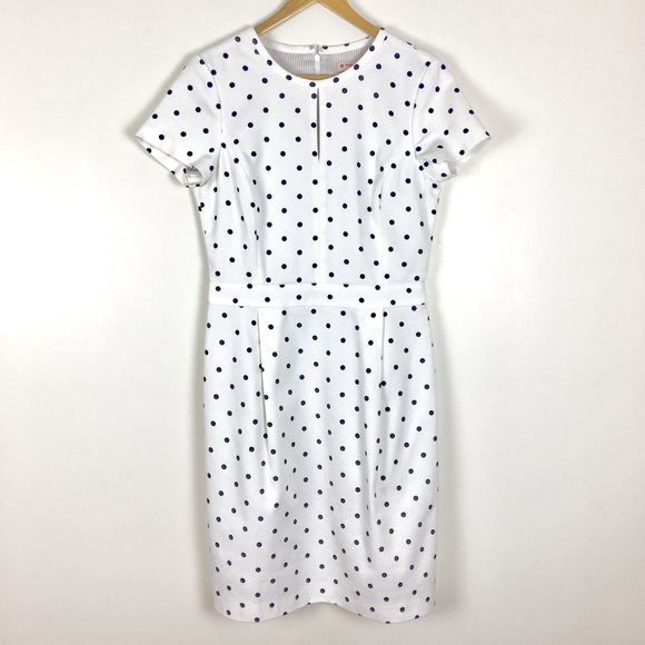 Brooks Brothers Dresses & Skirts - Brooks Brothers Dress Sheath Polka Dots Size 4